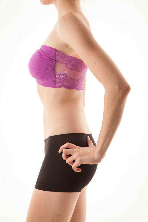 Bandeau With Lace Back