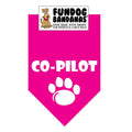 Co-Pilot Dog Bandana