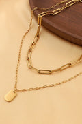 Stainless Steel Tarnish Free Multi Layer Necklace