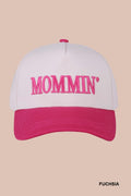 Mommin' Two Tone Canvas Cotton Cap