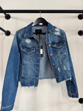Distressed Denim Jacket