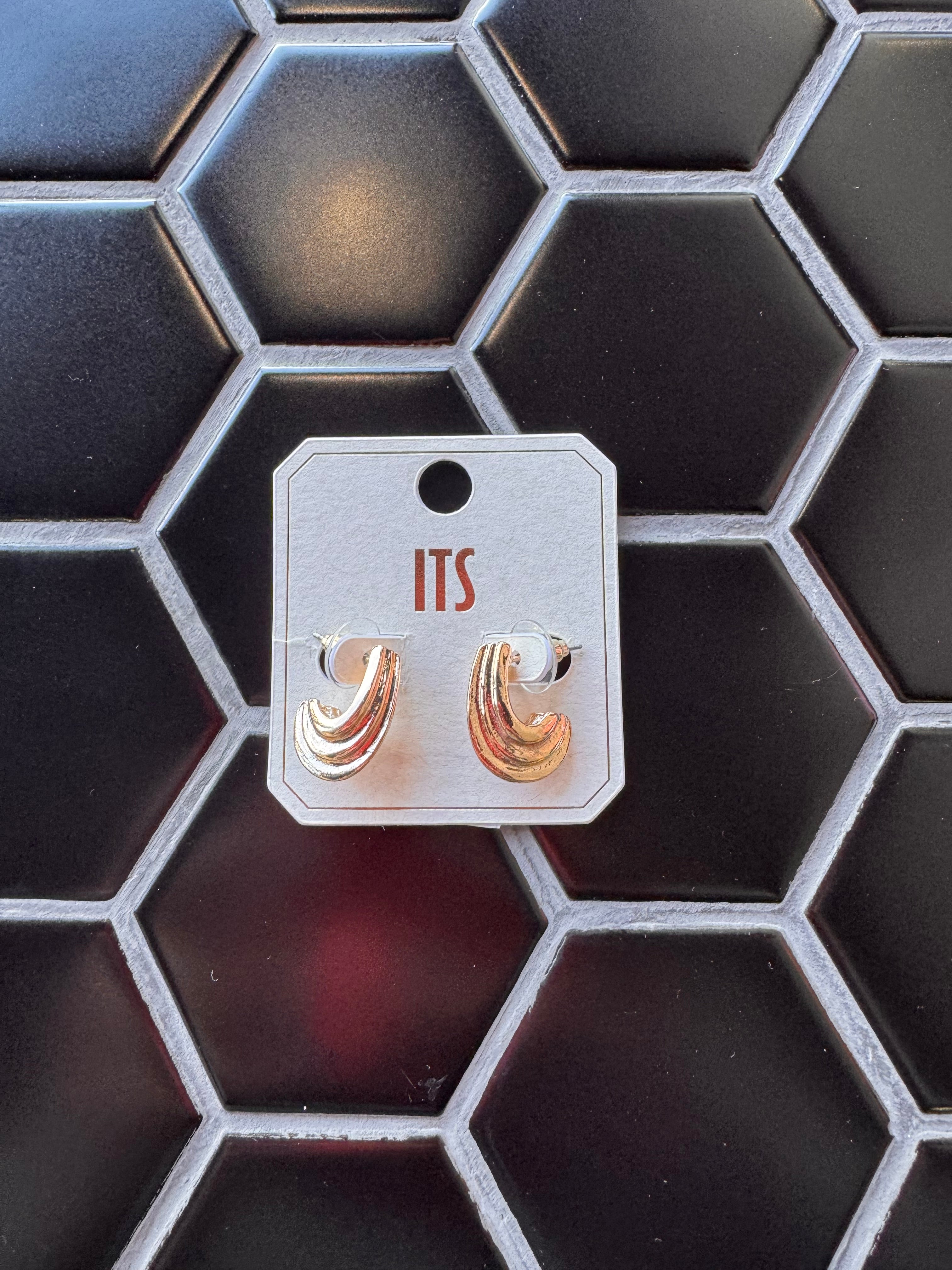 Gold Small Hoop Earrings