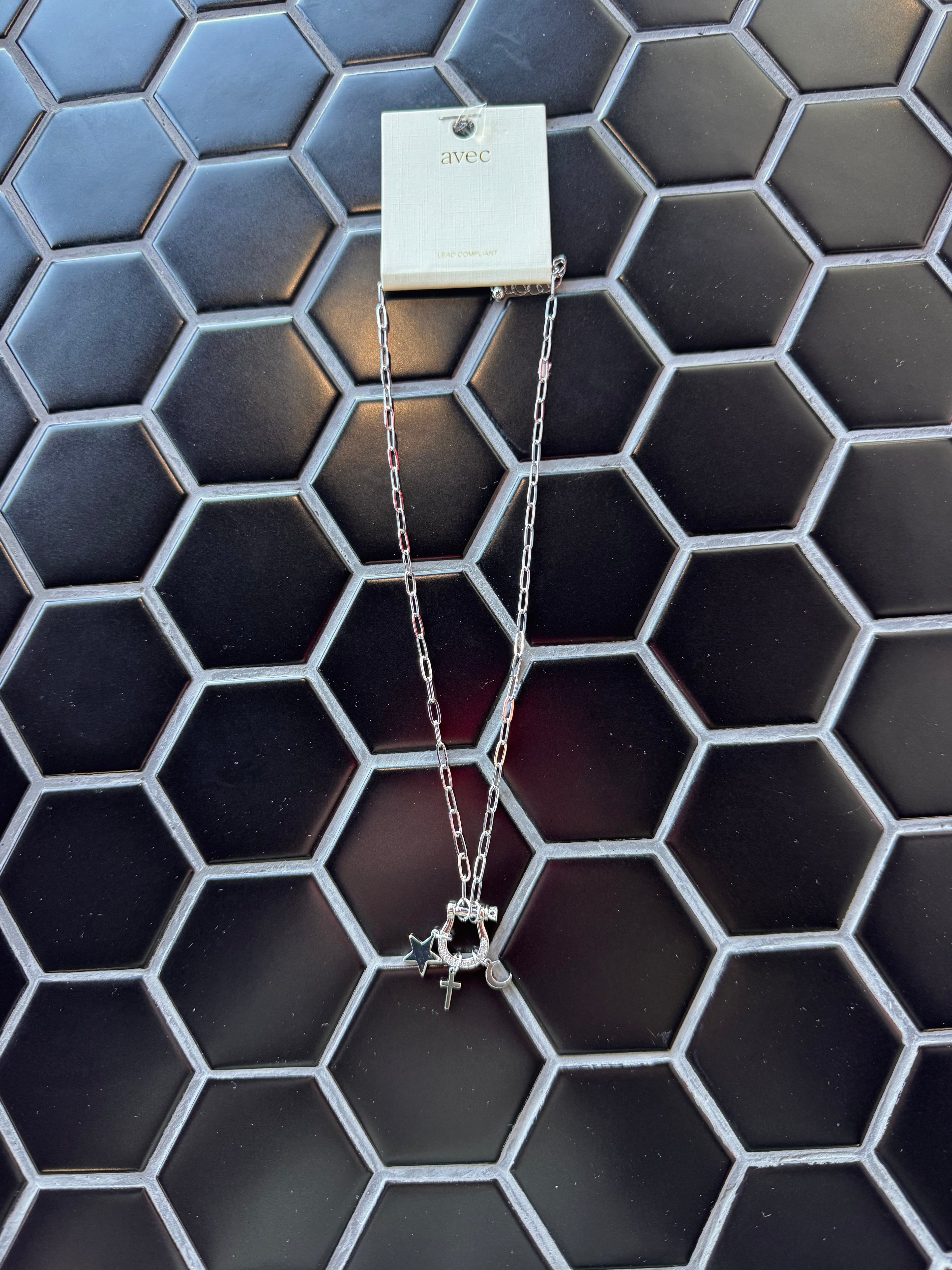 Silver Charm Necklace