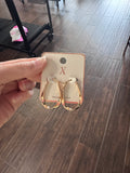 Gold Tear Dropped Earring