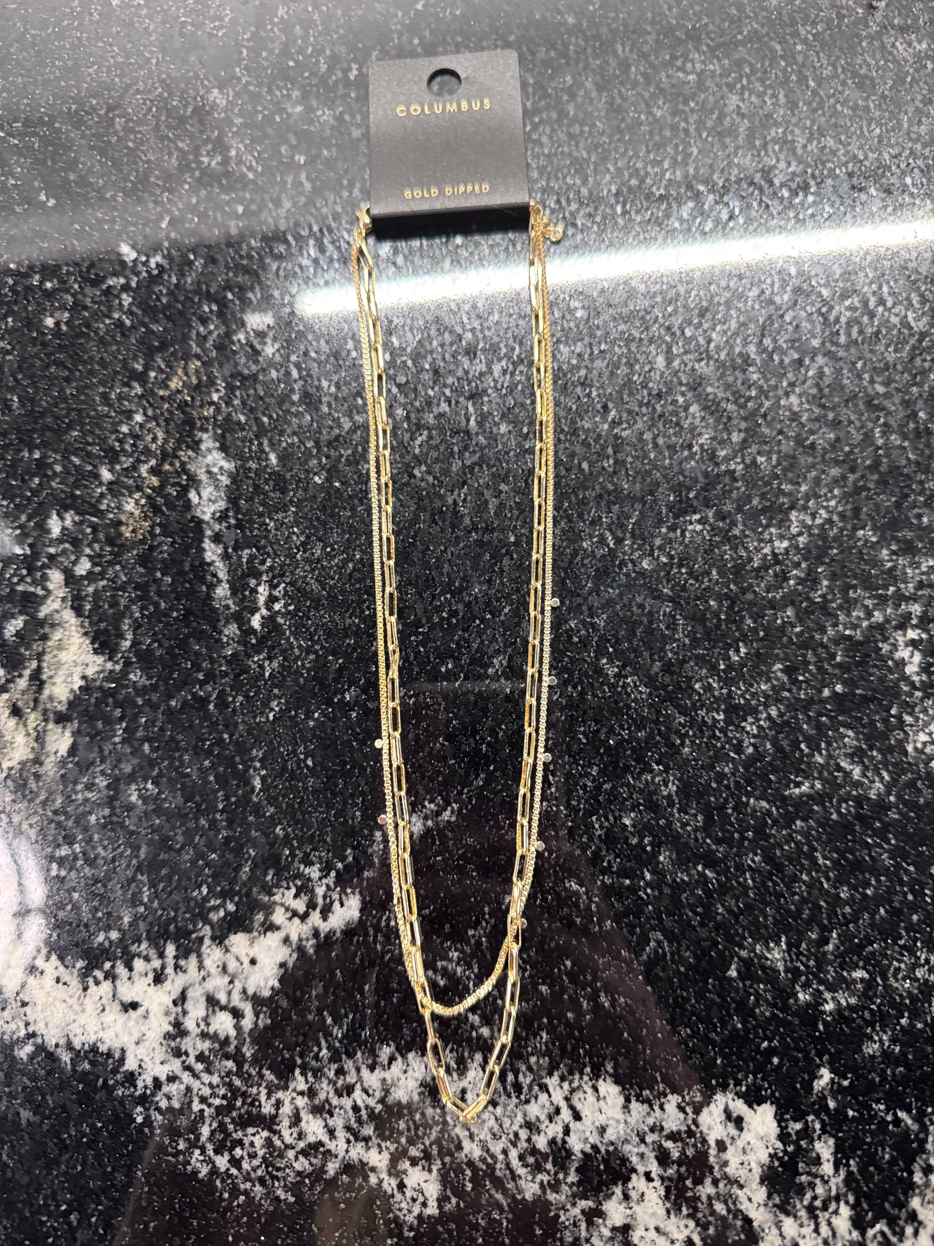 Gold Layered Necklace