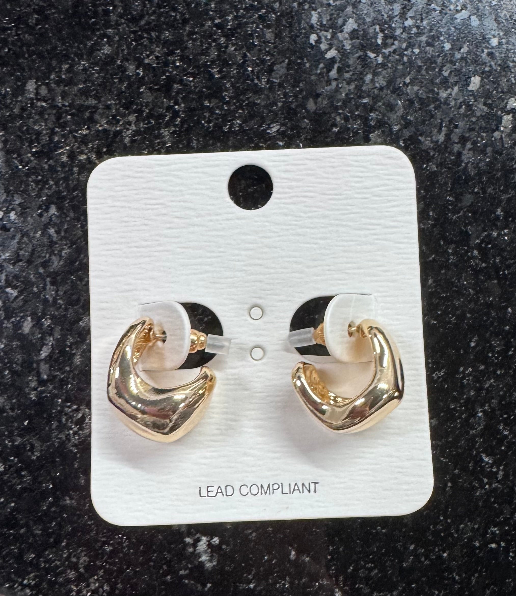Gold Chunky Earrings