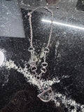 Silver Large Horse Bit Necklace