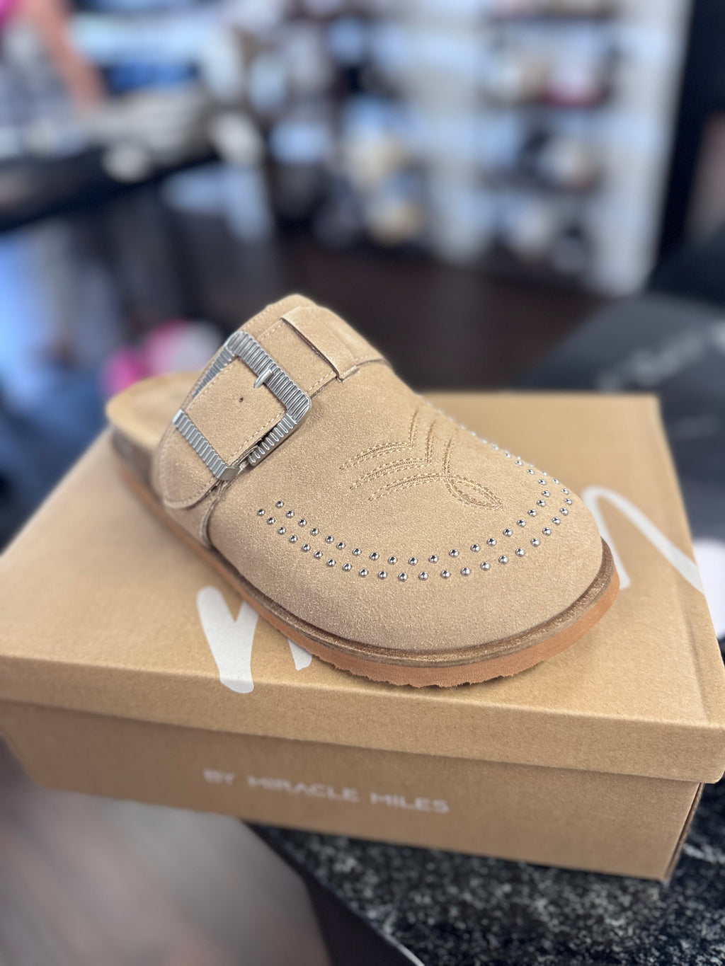 The Josephine Studded Clog Shoe