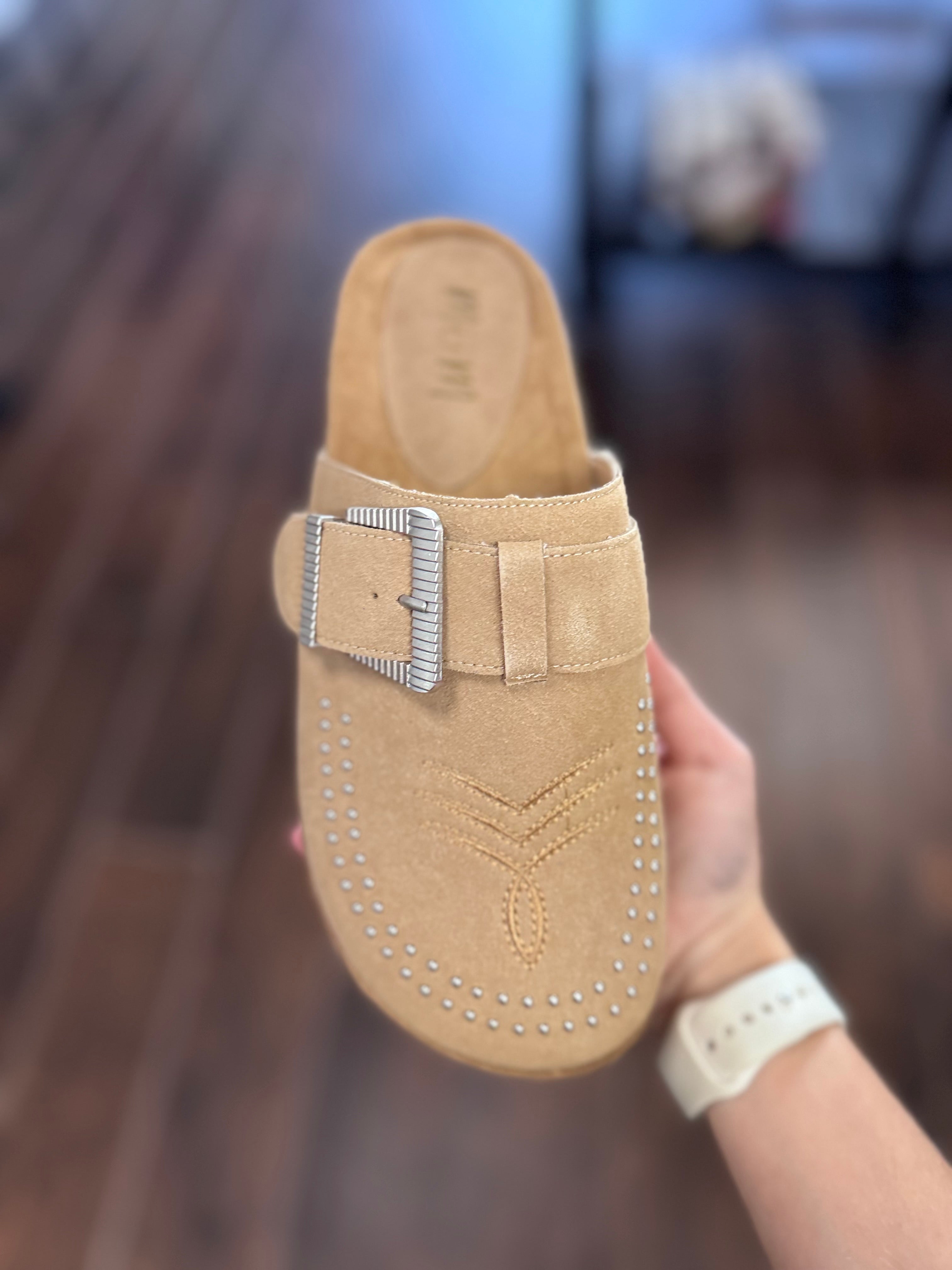 The Josephine Studded Clog Shoe
