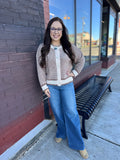 Sage High Rise-Ankle Wide-Seam Detailed Jeans