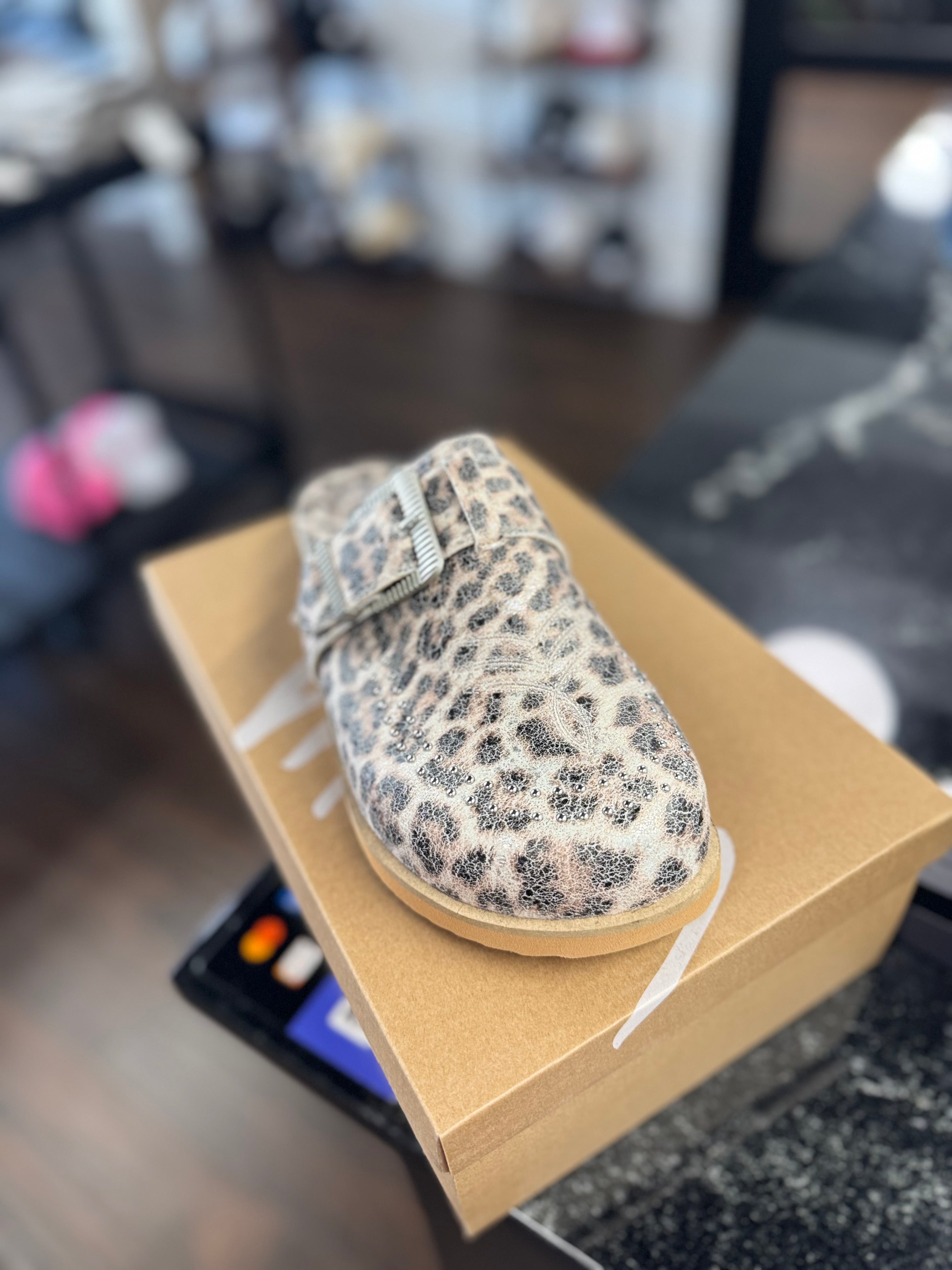 The Josephine Leopard Print Clog Shoe