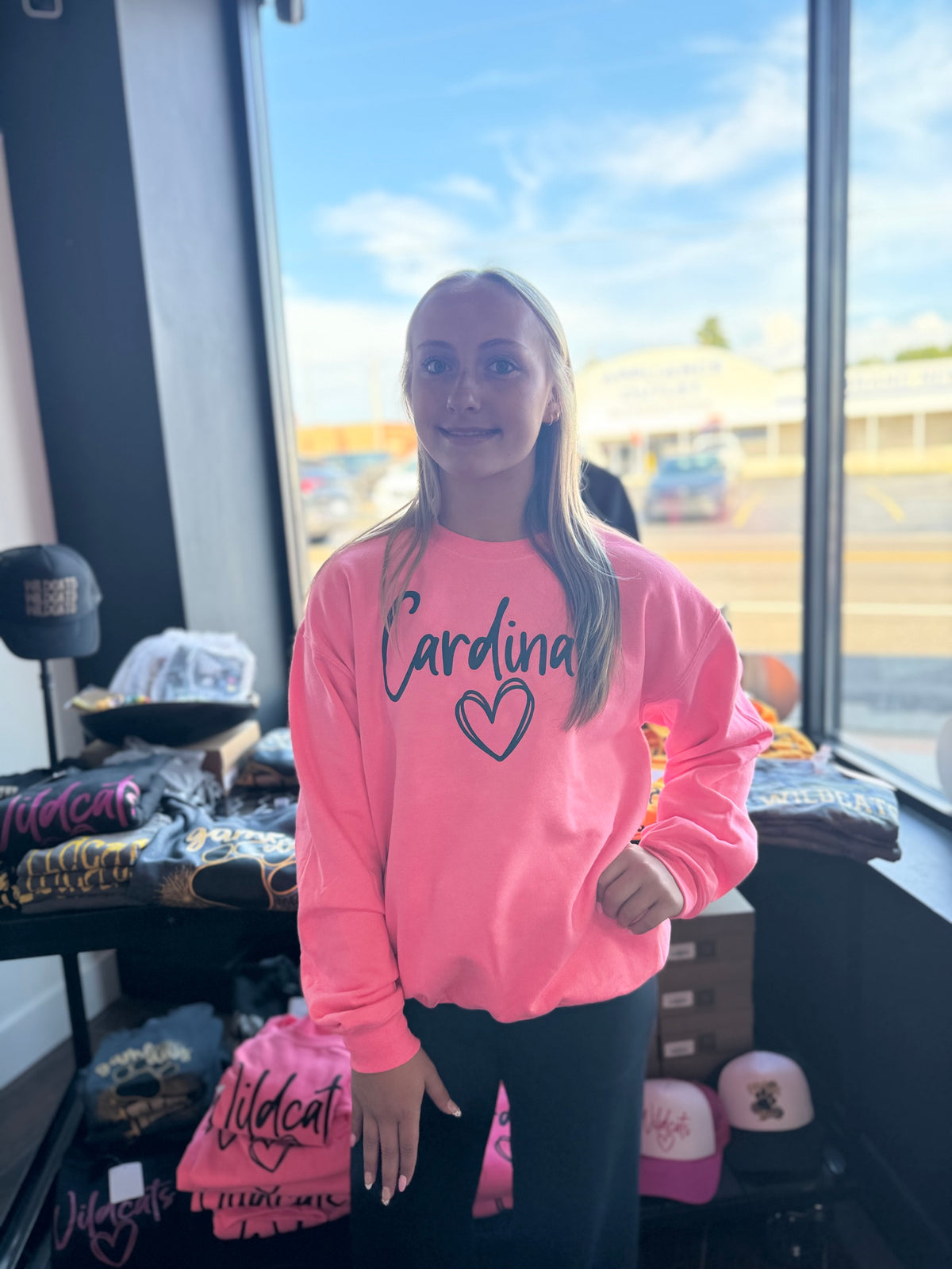 School Spirit Cardinals Sweatshirt