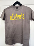 Youth School Spirit Yellow Wildcats T- Shirt