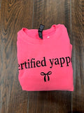 Certified Yapper Sweatshirt