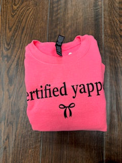 Certified Yapper Sweatshirt
