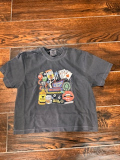 Comfort Color Boxy Western Grunge Revival T-shirt