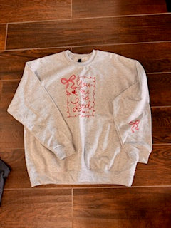 You Are So Loved John 3:16 Crewneck
