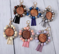 Wrist Keychain | With Wooden MAMA