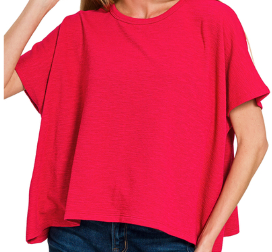 Slub Oversize Tee