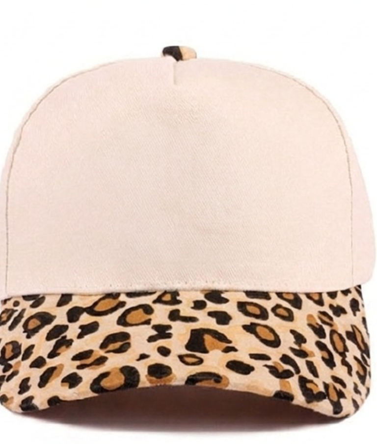 Plain Two-Tone Canvas Cotton Hat