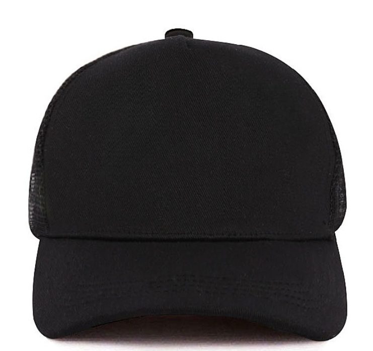 Colorblock classic mesh back trucker cap