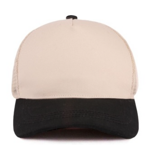 Colorblock classic mesh back trucker cap