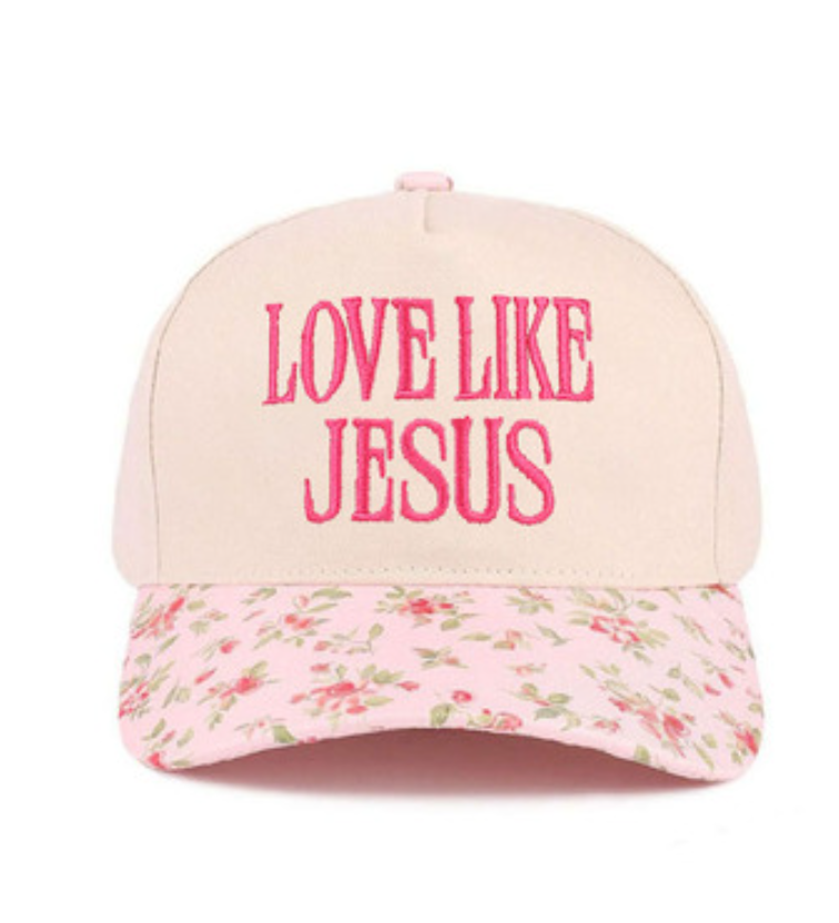 Love Like Jesus Two Tone Cotton Hat