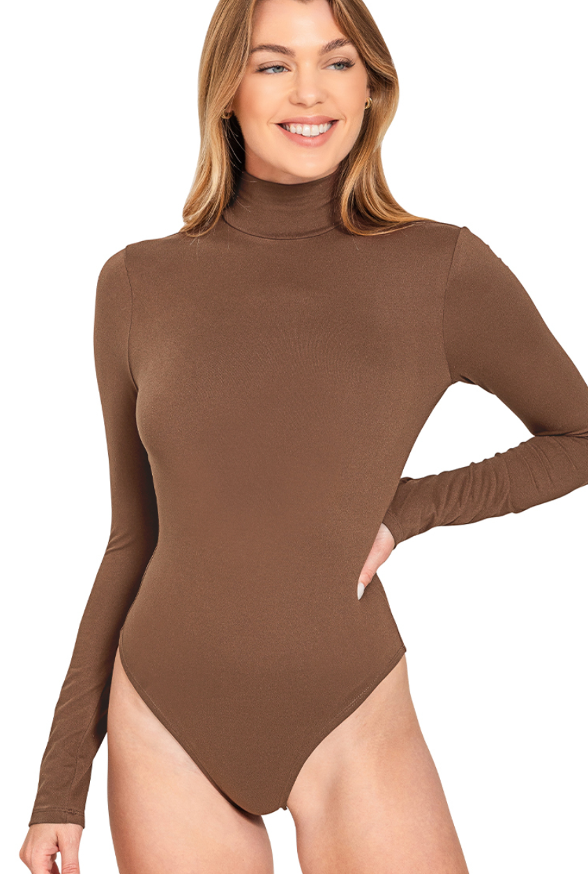 Mock Neck Body Suit