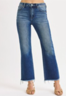 The Alice Cropped High Rise Straight Leg Pants