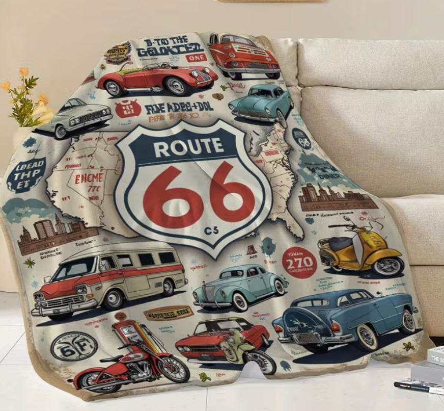 Route 66 Blankets