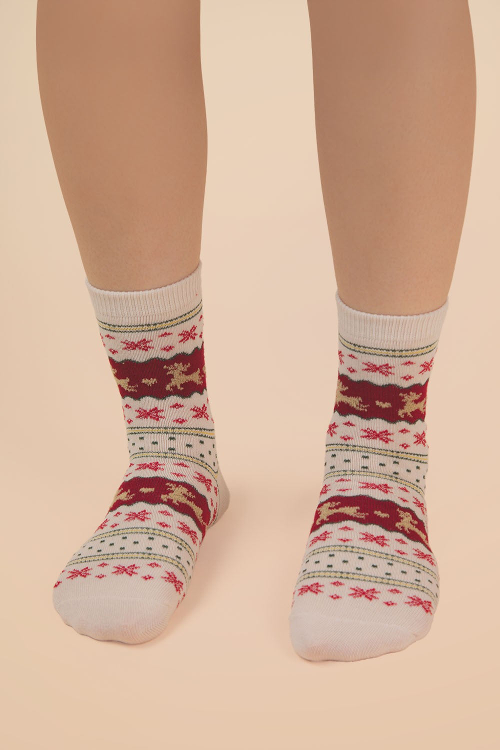 Christmas Graphic Crew Socks