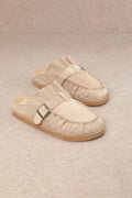 Joia Suede Moc Clog