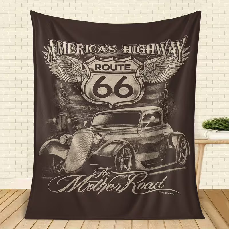 Route 66 Blankets