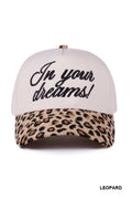 In Your Dreams Two Tone Canvas Cotton Cap