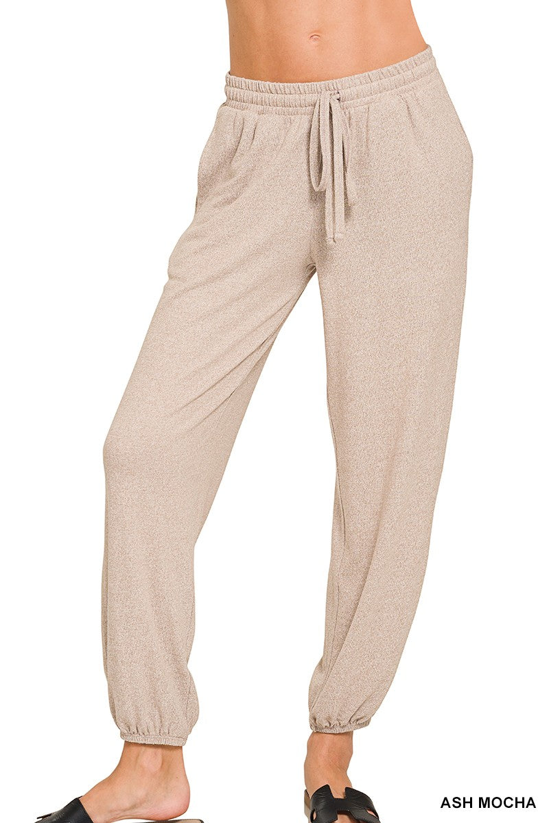 Soft Melange Hacci Jogger