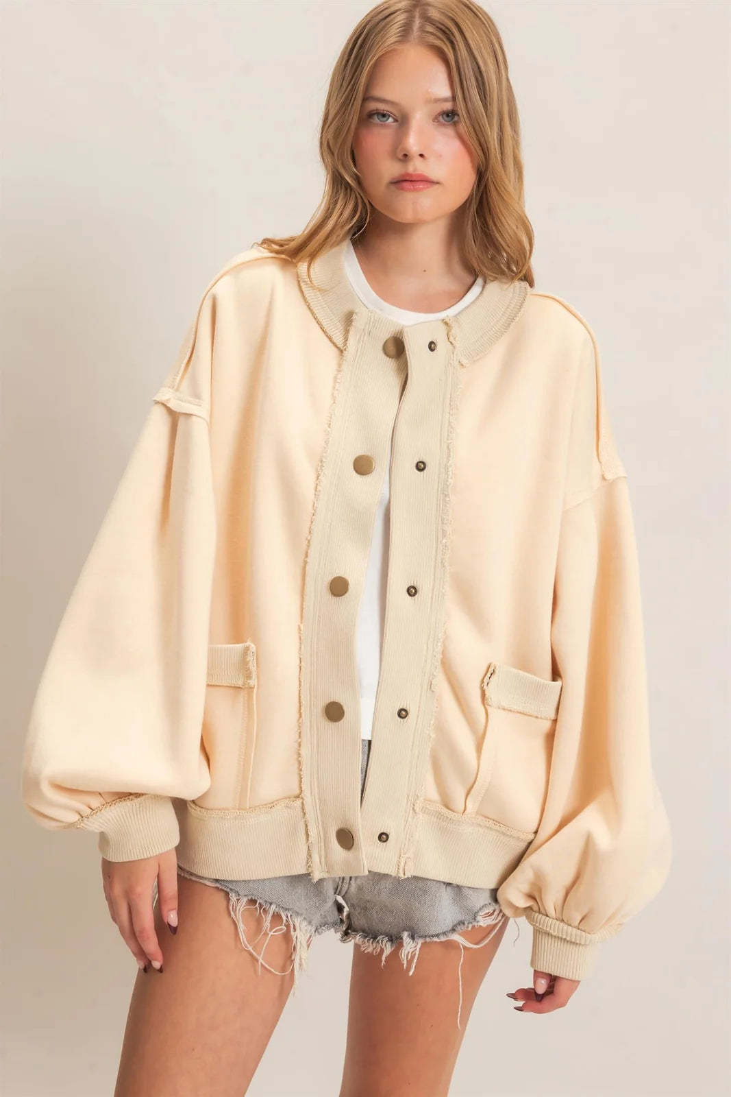 Millie Snap Button Jacket