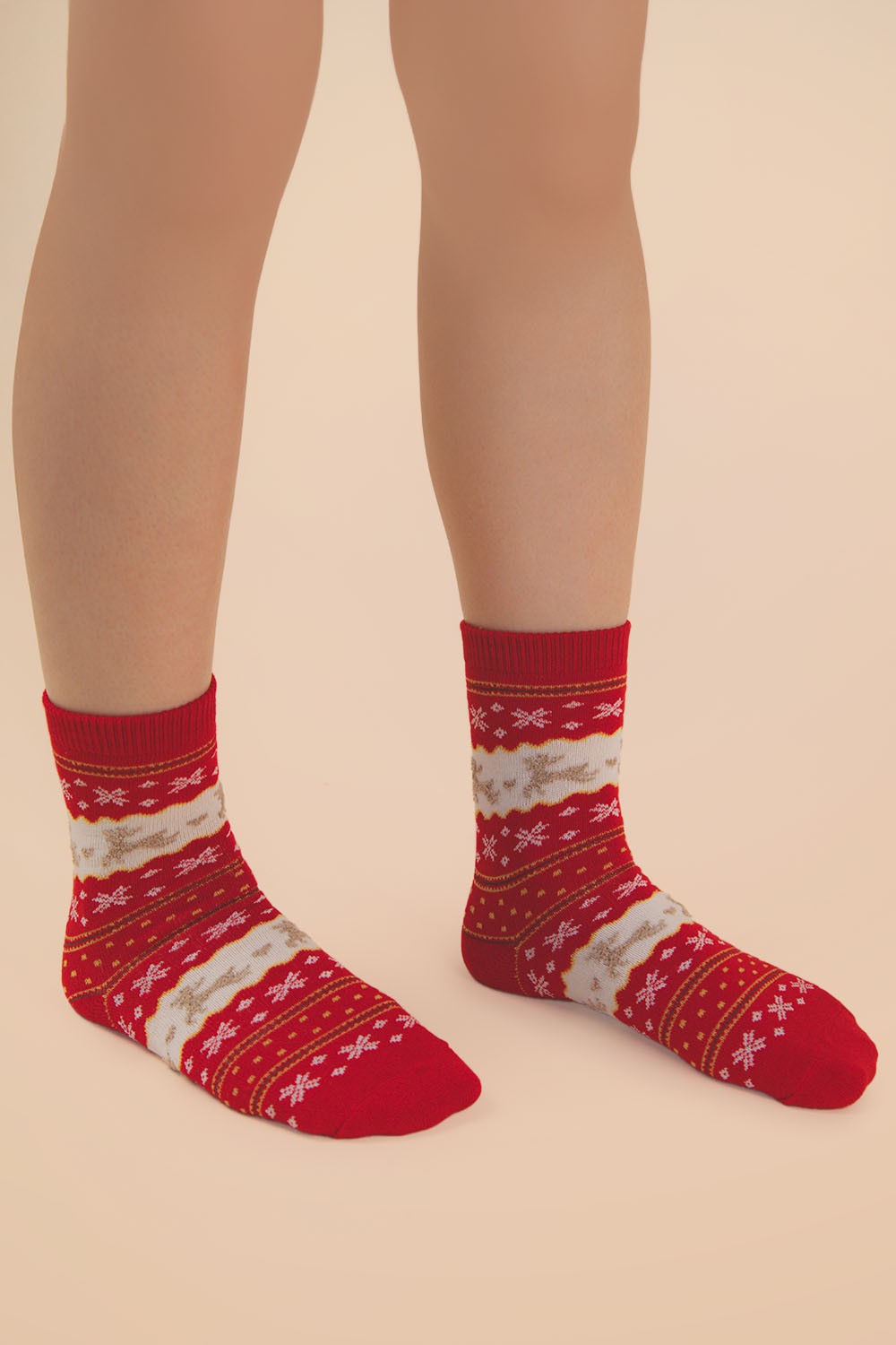 Christmas Graphic Crew Socks