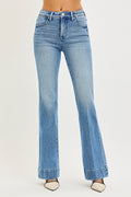 Holly TC 4-Way Stretch Mid Rise Flare Jeans
